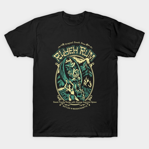 R'lyeh Rum T-Shirt by heartattackjack